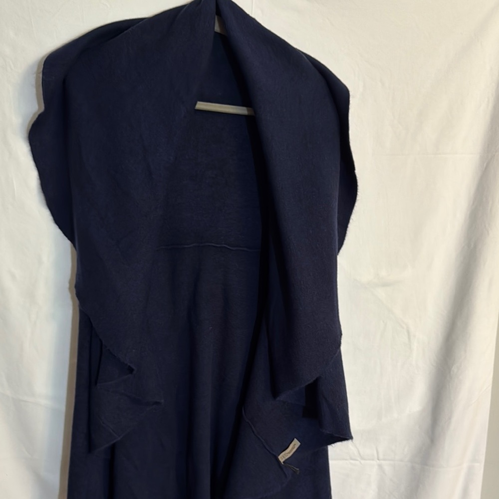 Elegant Navy Blue Shawl